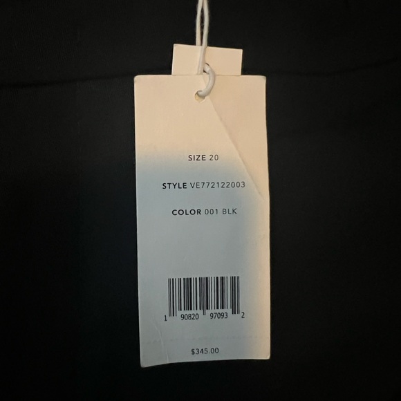 NWT Vince Pleated Front Wool Blend Culottes in Black Size 20 - Picture 2 of 15